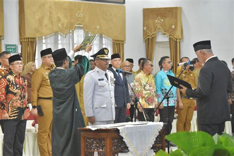 Suprayitno Dilantik Jadi Pj Wali Kota Payakumbuh Gantikan Jasman