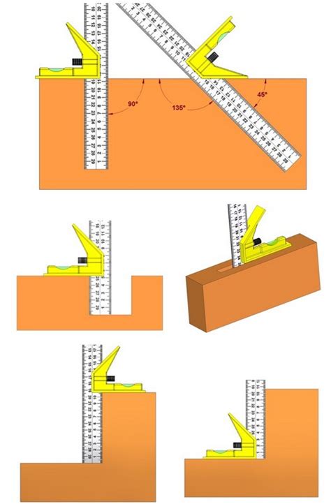 Combination Square Set Craftsmanspace