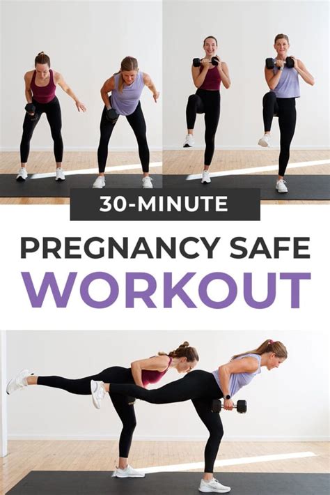 30 Minute First Trimester Workout Video Nourish Move Love