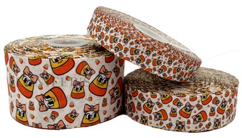 candy corn ribbon fall ribbon cute candy corn holiday ribbon hair