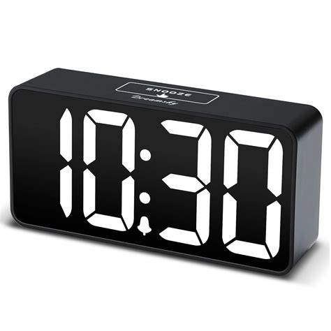 Buy Dreamsky Small Digital Alarm Clock For Bederoom Large Big Numbers