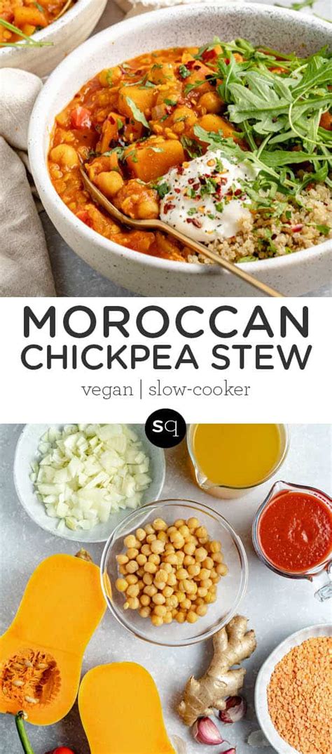 Moroccan Chickpea Stew Slow Cooker Recipe Simply Quinoa