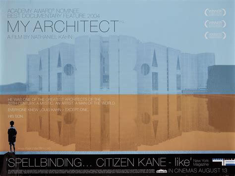 My Architect Original 2003 British Quad Movie Poster - Posteritati ...