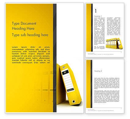 dossier word templates design   poweredtemplatecom