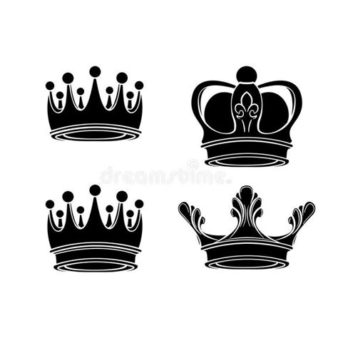 King And Queen Crown Silhouette