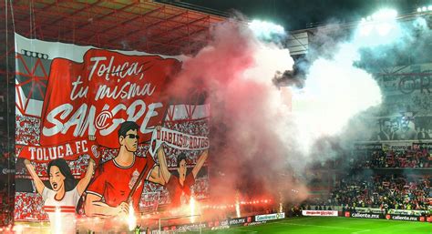 ¡increíble Así Se Instaló El Tifo Del Toluca Vs América