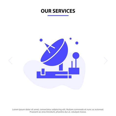 nuestros servicios antena comunicación parabólico satélite espacio