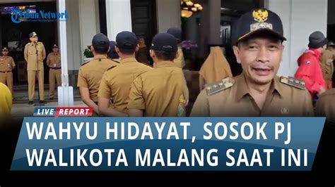 Wahyu Hidayat Pj Walikota Malang Pimpin Apel Perdana Di Balai Kota