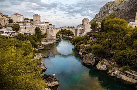 #Mostar Bosnia and Herzegovina old bridge #photography #river Stari ...