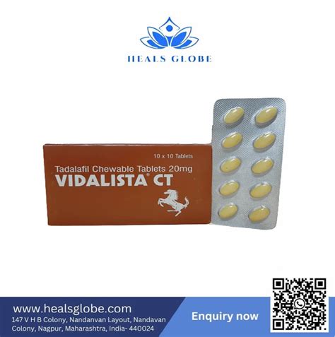 Vidalista CT 20 Mg At Rs 100 Stripe Tadalafil Tablets In Nagpur ID