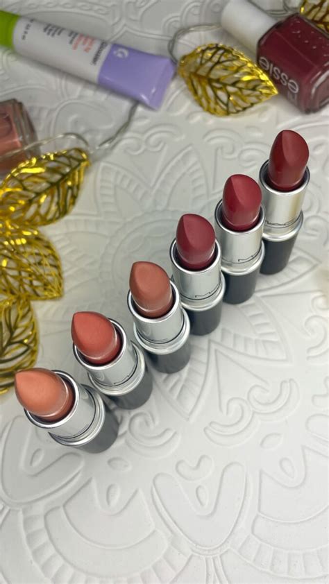 Must Have Nude MAC Satin Lipstick Swatches Review