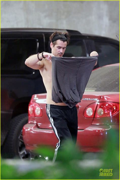 Photo Colin Farrell Shirtless After West Hollywood Lunch 19 Photo 3145098 Just Jared