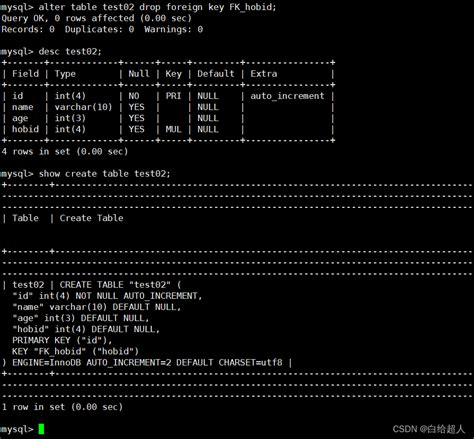 Mysql之外键约束mysql外键约束 Csdn博客