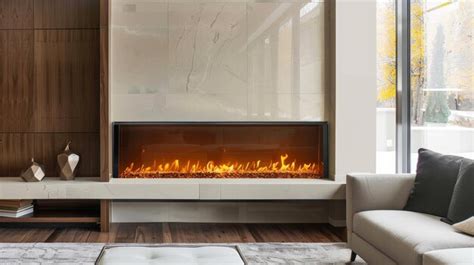 Premium Photo | Classic Electric Fireplace in Modern Space