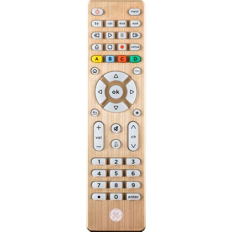 Reviews For GE 4 Device Backlit Universal TV Remote Control In Brushed