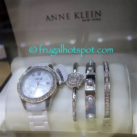 Costco Sale Anne Klein New York Ladies Watch 4 Pc Set