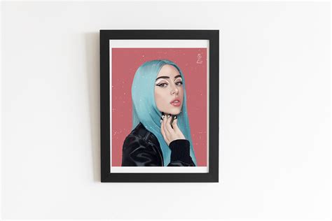 Nicki Nicole Framed Art By Oz Galeano On Behance