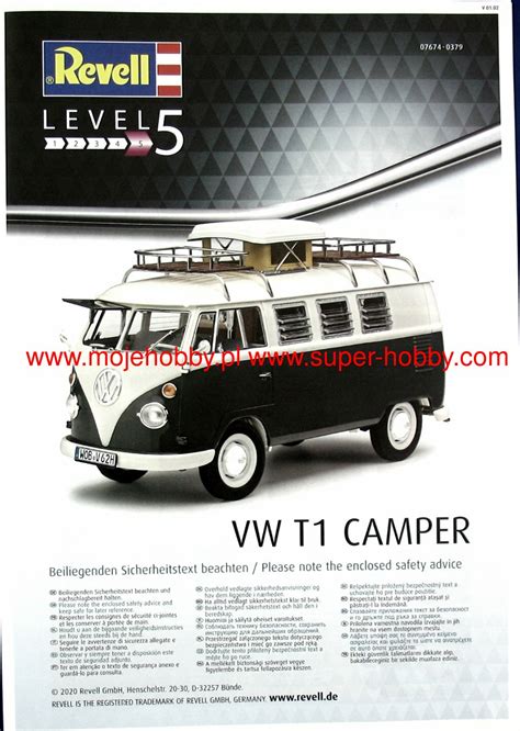 VW T1 Camper Revell 07674