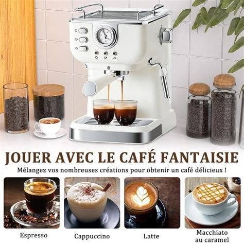 Machine Expresso Caf Bars R Servoir L Buse Vapeur Pour