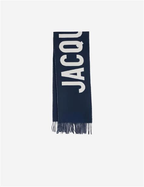 Шарф Jacquemus Navy-Blue по самой выгодной цене
