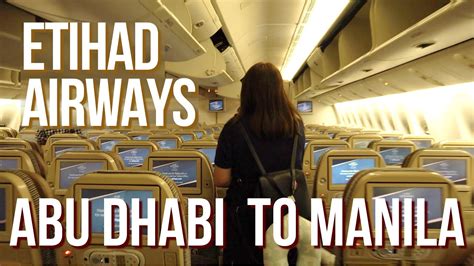 Flying With Etihad Airways From Abu Dhabi To Manila Review Of Special