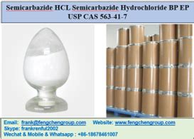 Semicarbazide HCL Semicarbazide Hydrochloride BP EP USP CAS 563-41-7 ...