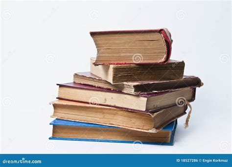 Stapel Oude Boeken Stock Foto Image Of Geschiedenis