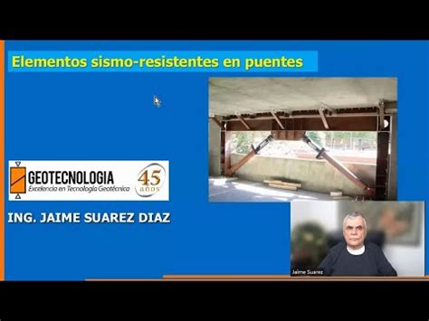 Elementos De Sismoresistencia En Puentes YouTube