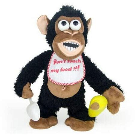 HEIBIN Monkey Stuffed Animals,Electric Interactive Banana Monkey Plush ...