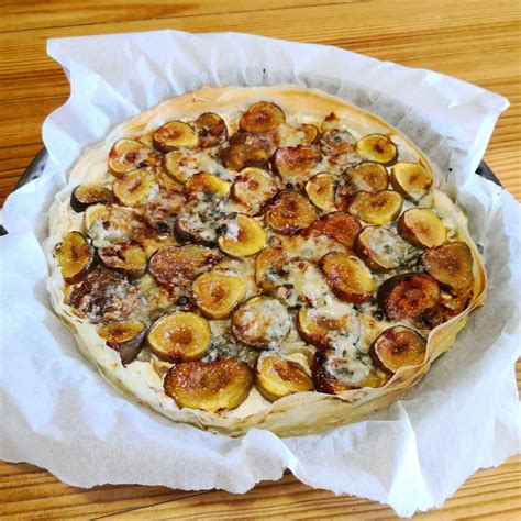 Tarte Aux Figues Miel Et Roquefort Miel Lacourcelle Fr