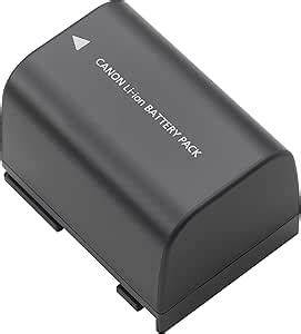 Canon High Capacity Lithium Ion Rechargeable Battery For Camera Black