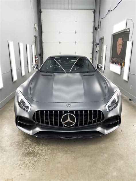 Stealth PPF Dechrome Mercedes GTC AMG Aegis Paint Shield