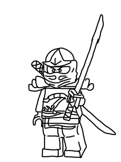 70 dessins de coloriage ninjago à imprimer sur LaGuerche Page 5