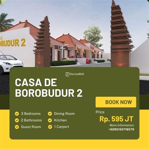 Jual Rumah Cantik Murah Luas 116 M2 Baru Casa De Borobudur 2 Di