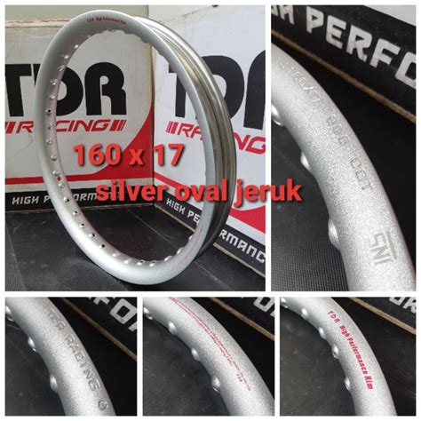 Jual Velg Tdr X Silver Gold Oval Jeruk Harga Per Pcs