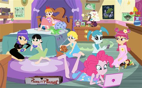 My Favorite Cartoon Girls Slumber Party By Cartoonfanboyone On Deviantart