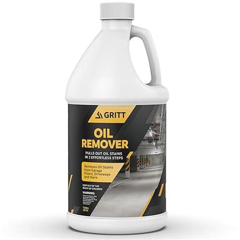 Gritt Commercial Concrete Oil Stain Remover All Purpose Concentrated