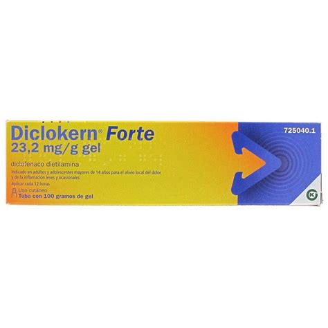 Comprar Diclokern Forte 23 2Mg G Gel Cutaneo 100G Precio Barato Oferta