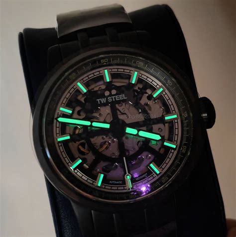 TW Steel Automatic Watch TW-9010 Skeleton автоматичен мъжки часовник ...