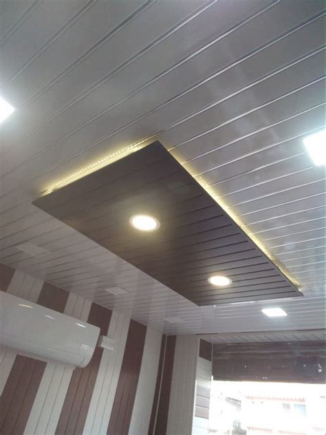 Coated According To Demand Pvc Ceiling Panel Thickness Mm At Rs