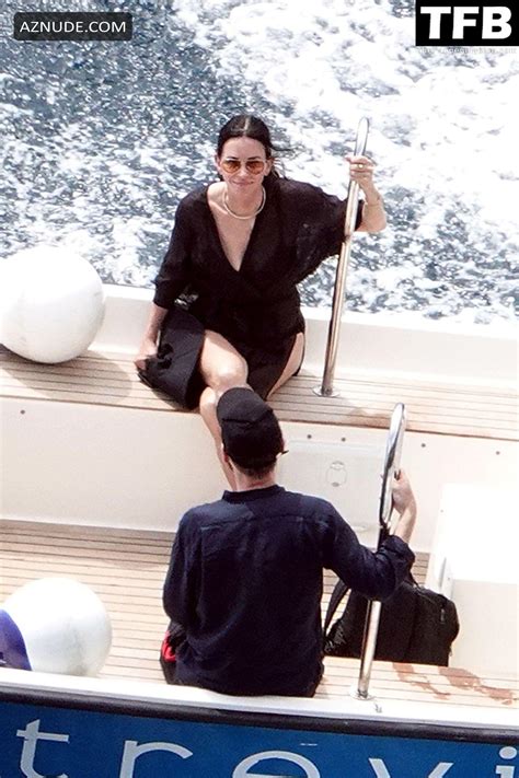 Courteney Cox Sexy Seen Flaunting Her Hot Bikini Body In Positano Aznude