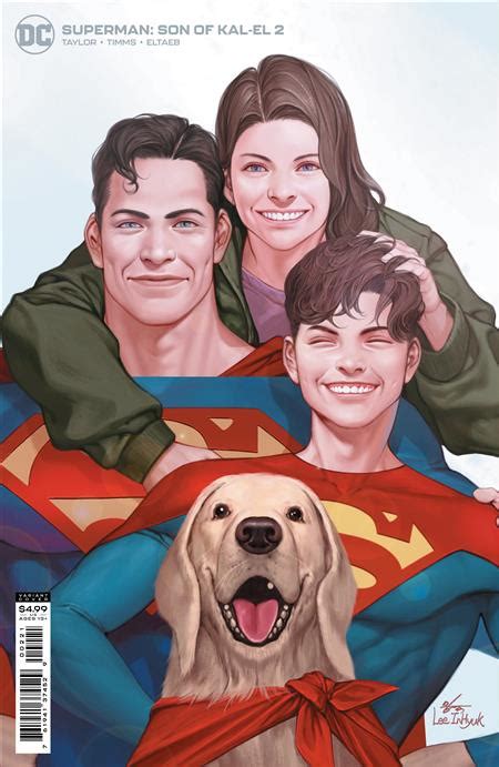 Superman Son Of Kal El 2 Inhyuk Lee Card Stock Cover Fresh Comics