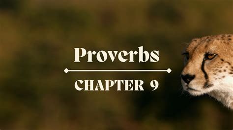 Proverbs 9 Wisdom OR Folly YouTube