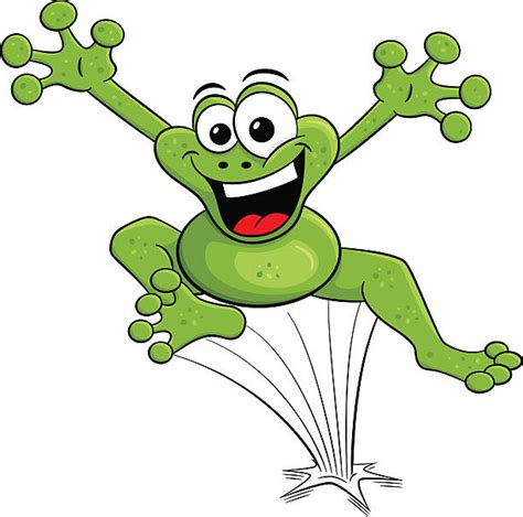 Jumping Frog Illustrations, Royalty-Free Vector Graphics & Clip Art ...