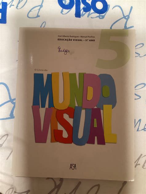 Livro Do Mundo Visual Educação Visual 5º E 6º Ano Manual Do Aluno Oliveira Do Douro • Olx Portugal