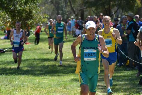 running masters: World Masters Athletics Championships Perth 8km XC M55 1st