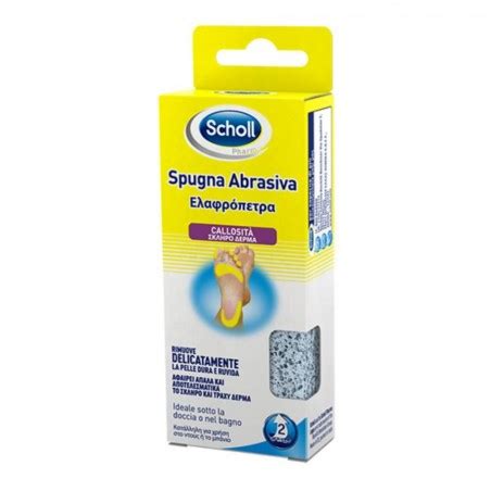 Scholl Porolith Spugna Abrasiva 1 Pezzo