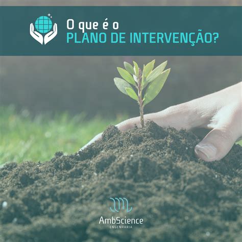 O que é plano de intervenção Ambscience Consultoria