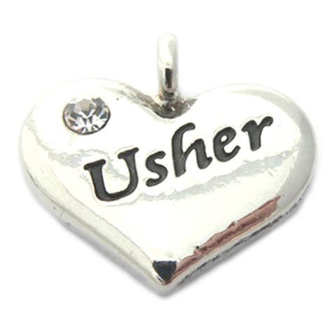 Usher Heart Charm