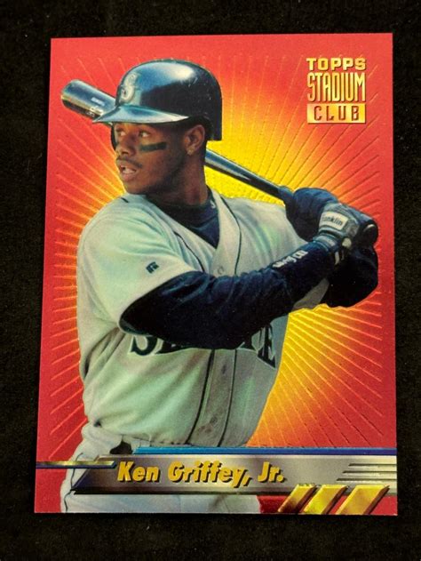 Lot Topps Stadium Club Ken Griffey Jr